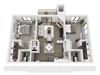 Floor Plan B20a 2 Bed 2 Bath